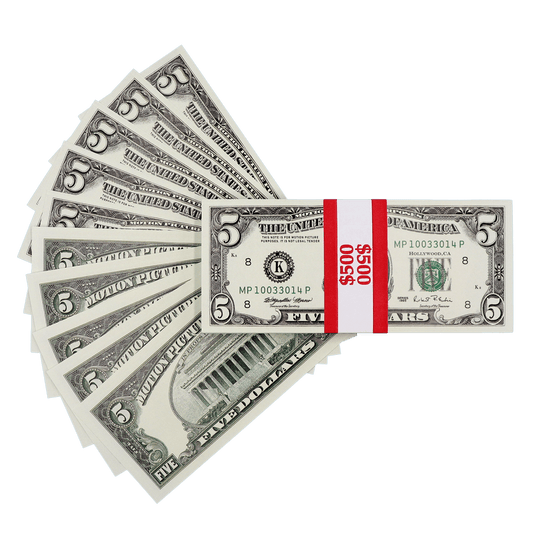 $500 Full Print 1990 Series Stack