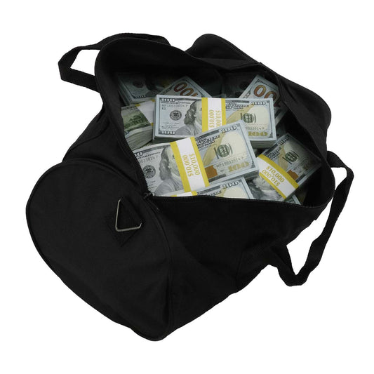 $500,000 ✔️RealAged™ Full Print New Series Stacks & Duffel Bag